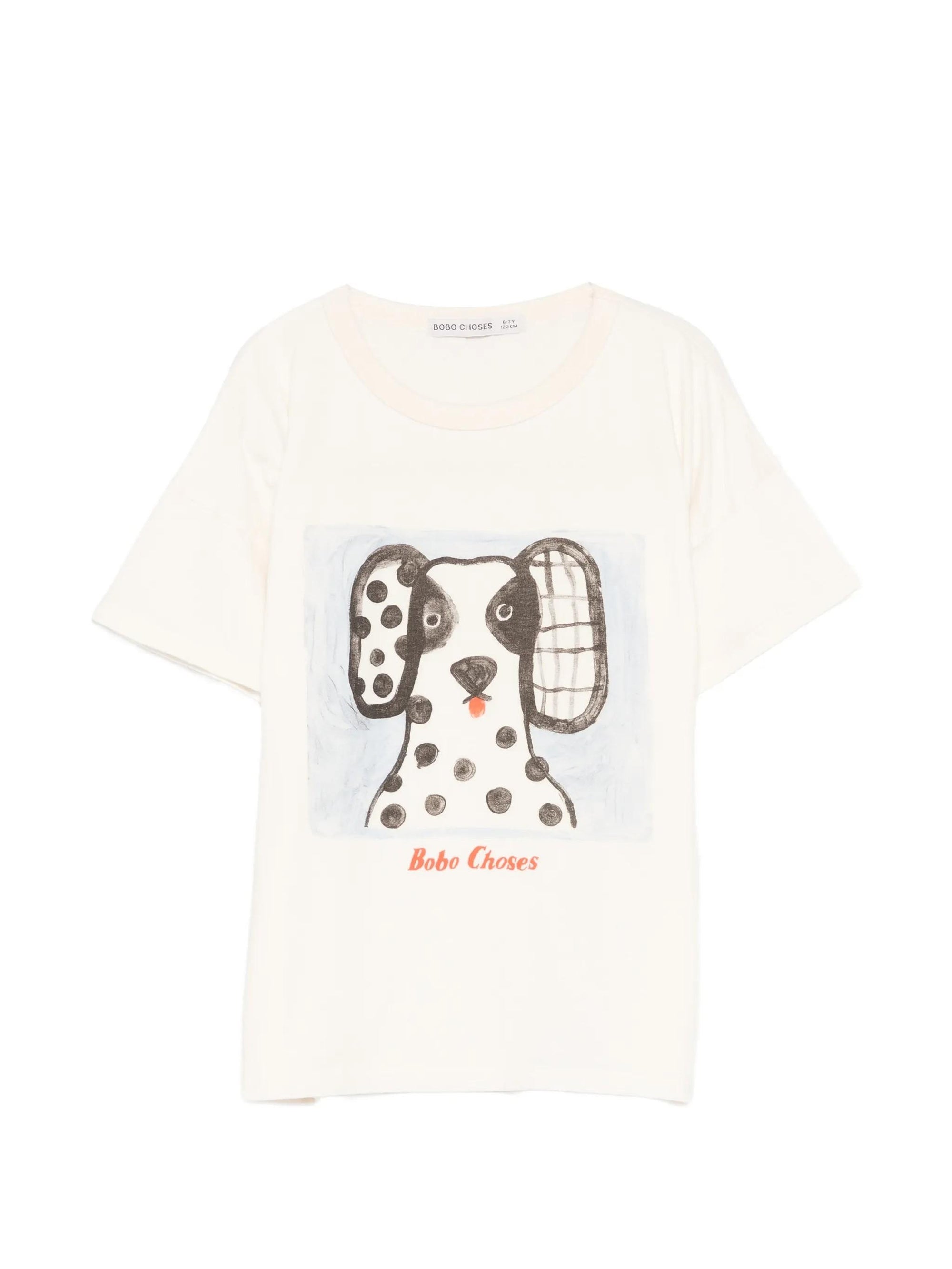 T-shirt Van Dog con stampa B126AC009 101 BOBO CHOSES 