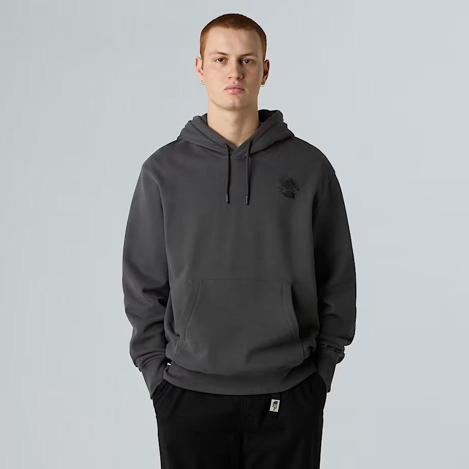 Felpa con cappuccio Powder Days Relaxed Graphic unisex NF0A8E4G 0C51 THE NORTH FACE 