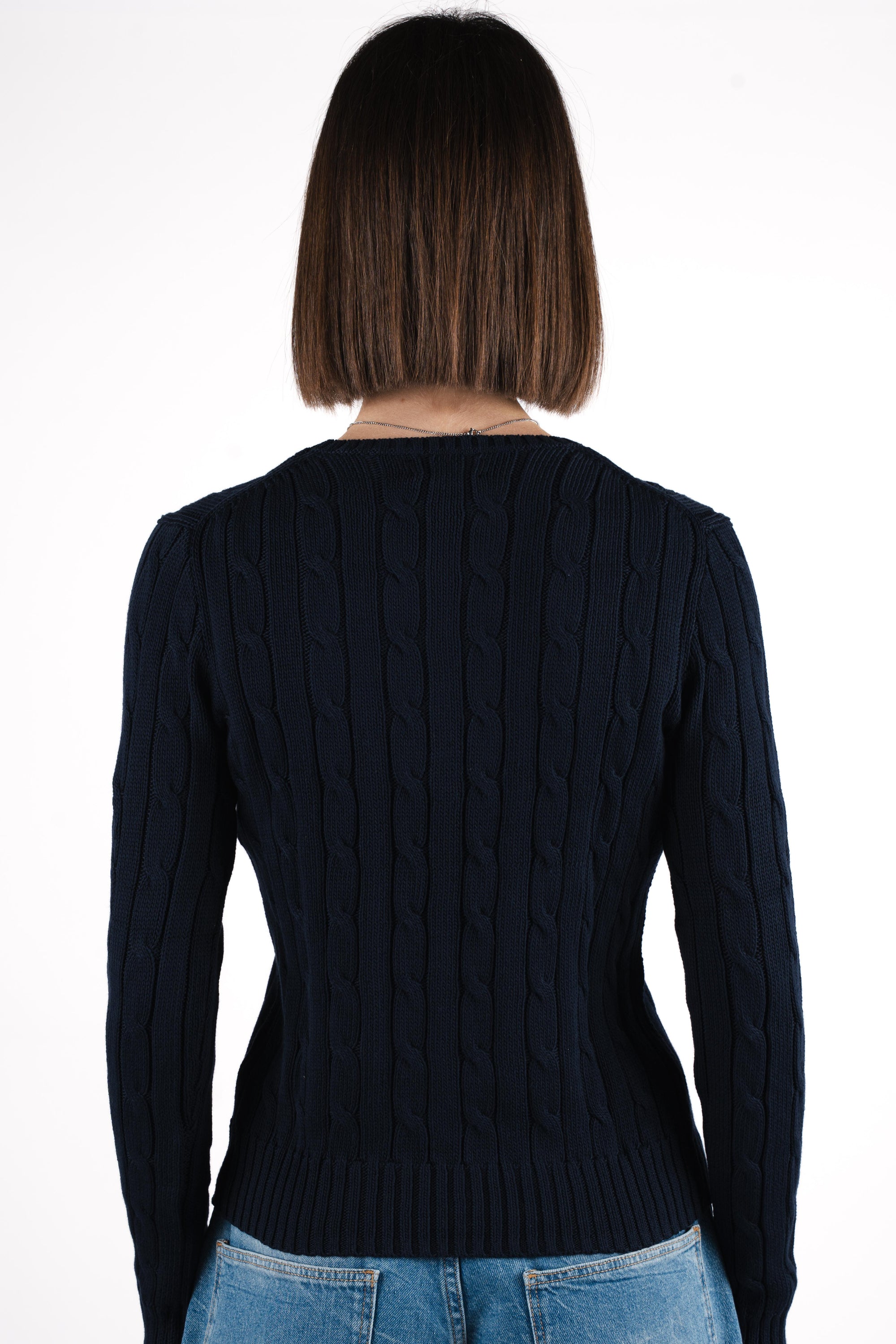 Maglia a trecce a girocollo 211971869 008 POLO RALPH LAUREN 
