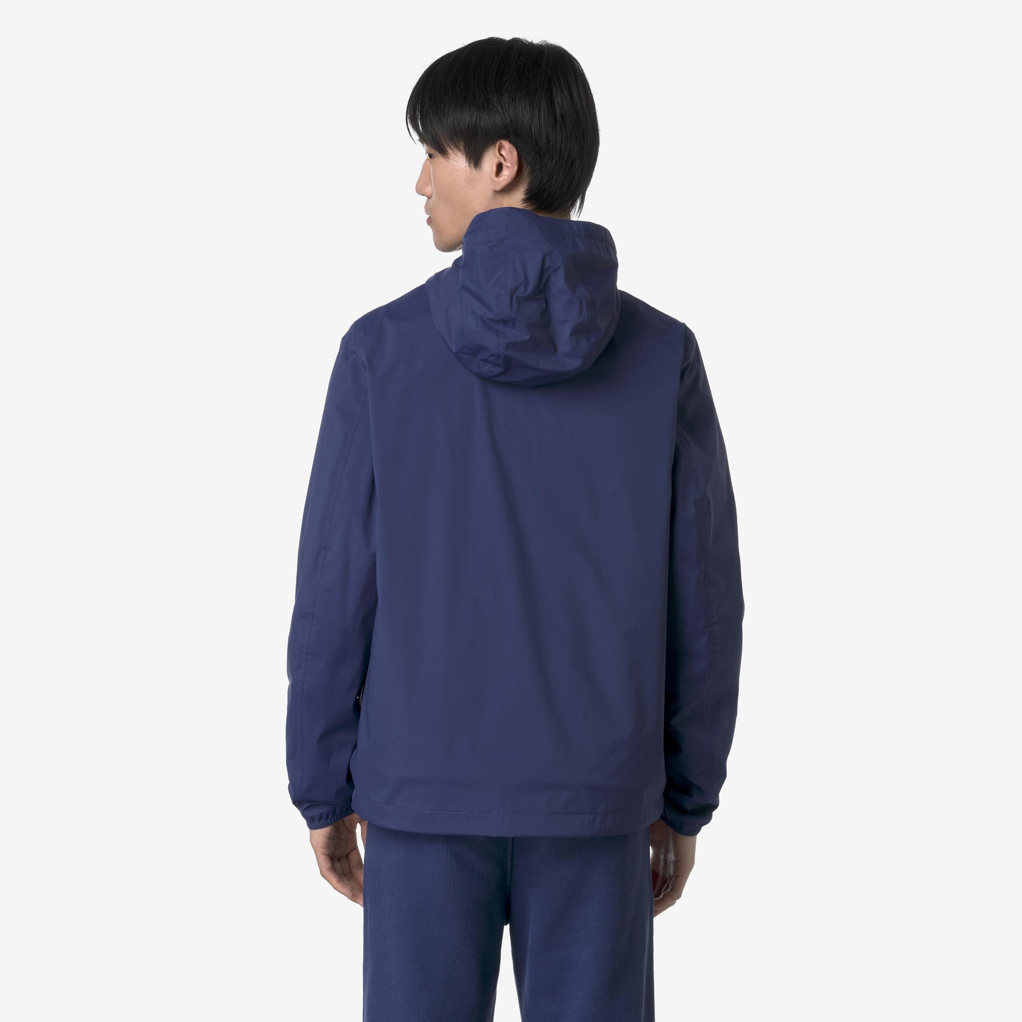Giacca Slim Fit Uomo  blu Resistente alle Intemperie K3123UW 867 K-WAY 