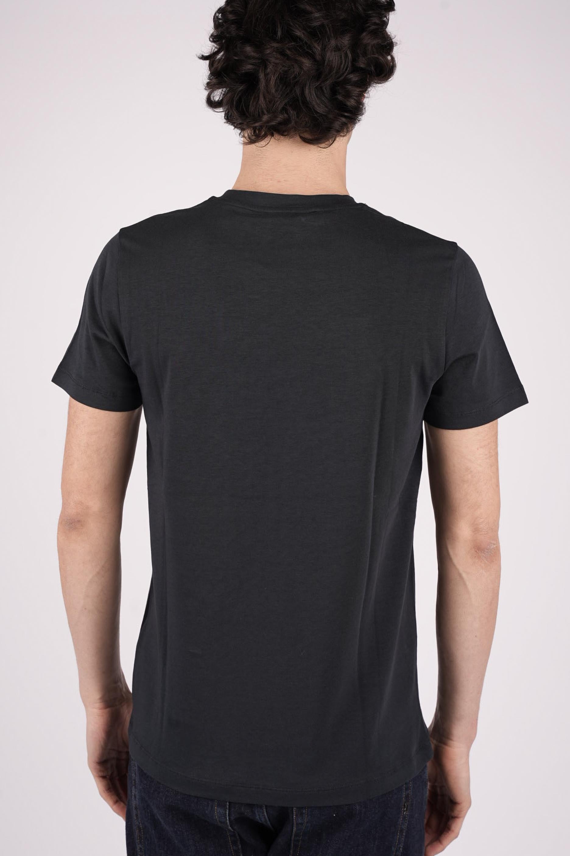 T-shirt in cotone stretch e logo stampato new sorbus PEU5848 215 PEUTEREY 