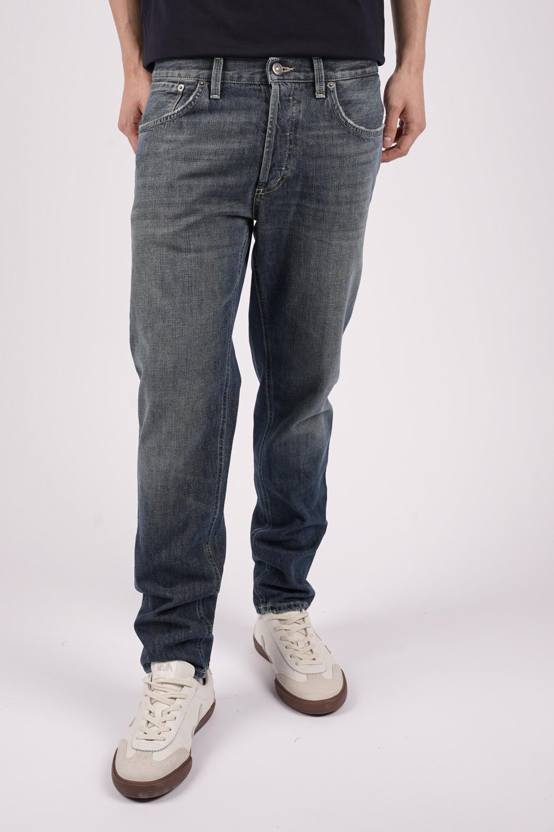 Jeans Brighton carrot in denim fisso riciclato UP434DFH269UJ41 800 DONDUP 