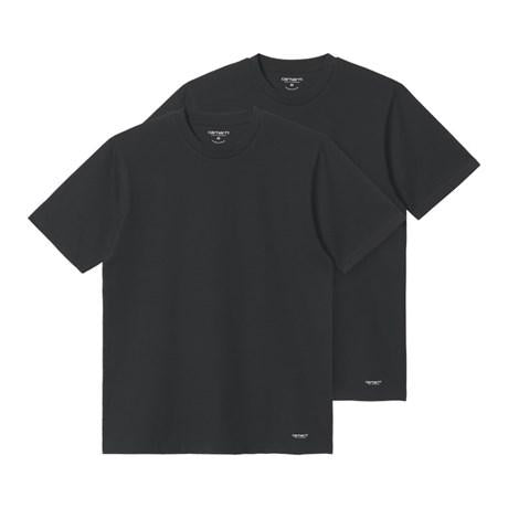 Standard Crew Neck T-Shirt nera I029370 933XX CARHARTT WIP 