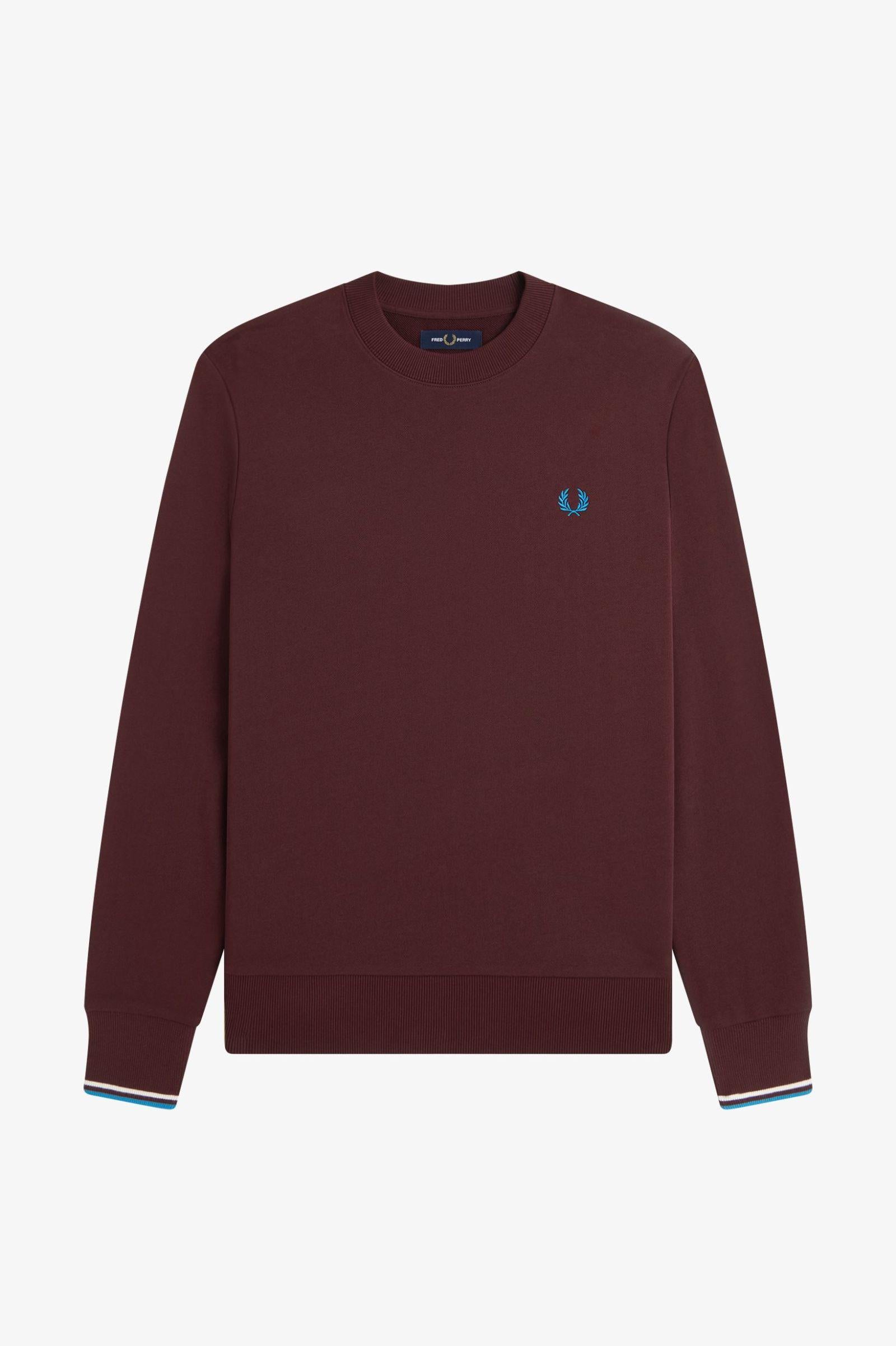 Felpa Girocollo M753555 Z63 FRED PERRY 