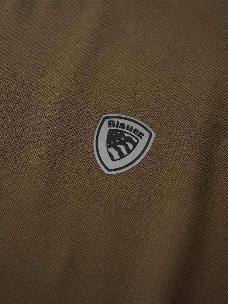 T-shirt scudo cangiante Jan 26SBLUH02065 60H BLAUER 