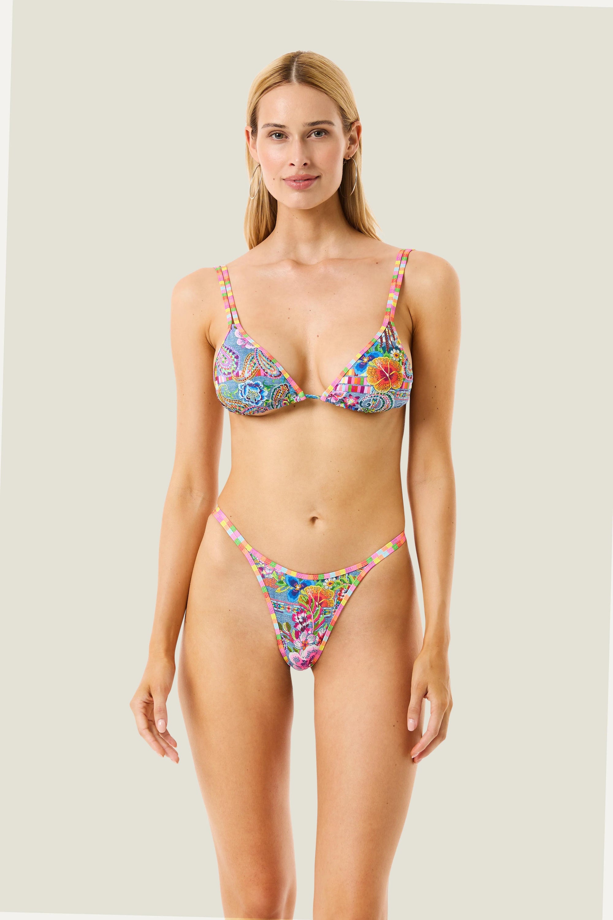 Triangolo e slip doppi laccetti maya dream 126WBWBK5643 200 4GIVENESS 