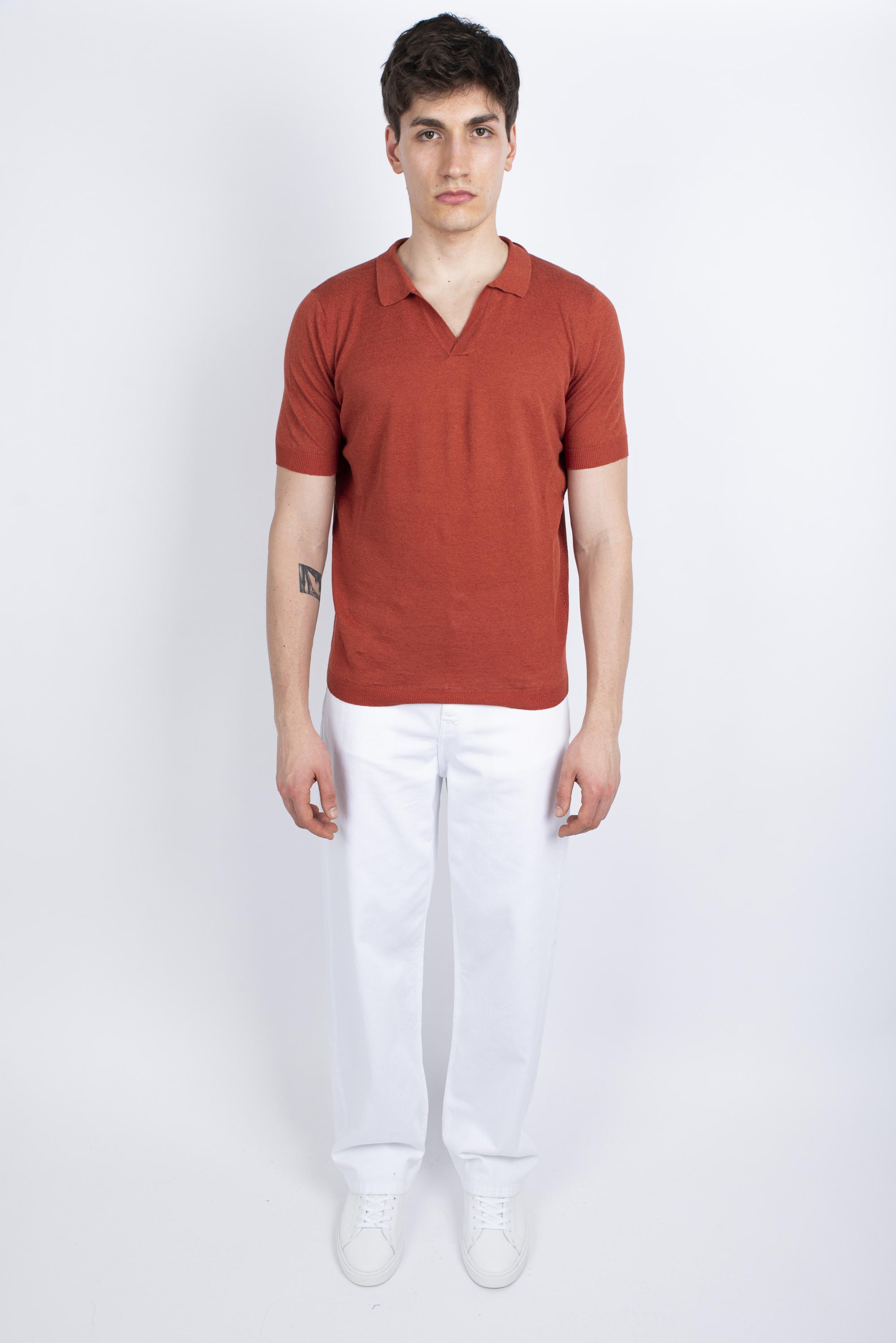 Polo mattone Amaranto Uomo B9D0016 DU63M AMARANTO 