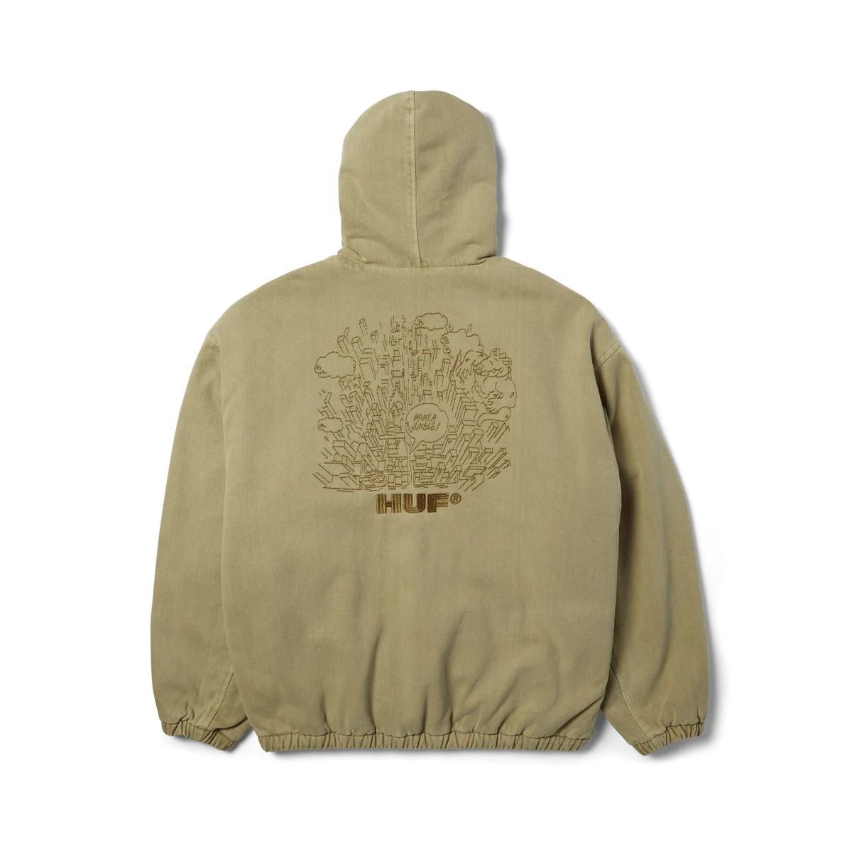 What A Jungle Denim Work Jacket JK00482 DESRT HUF 