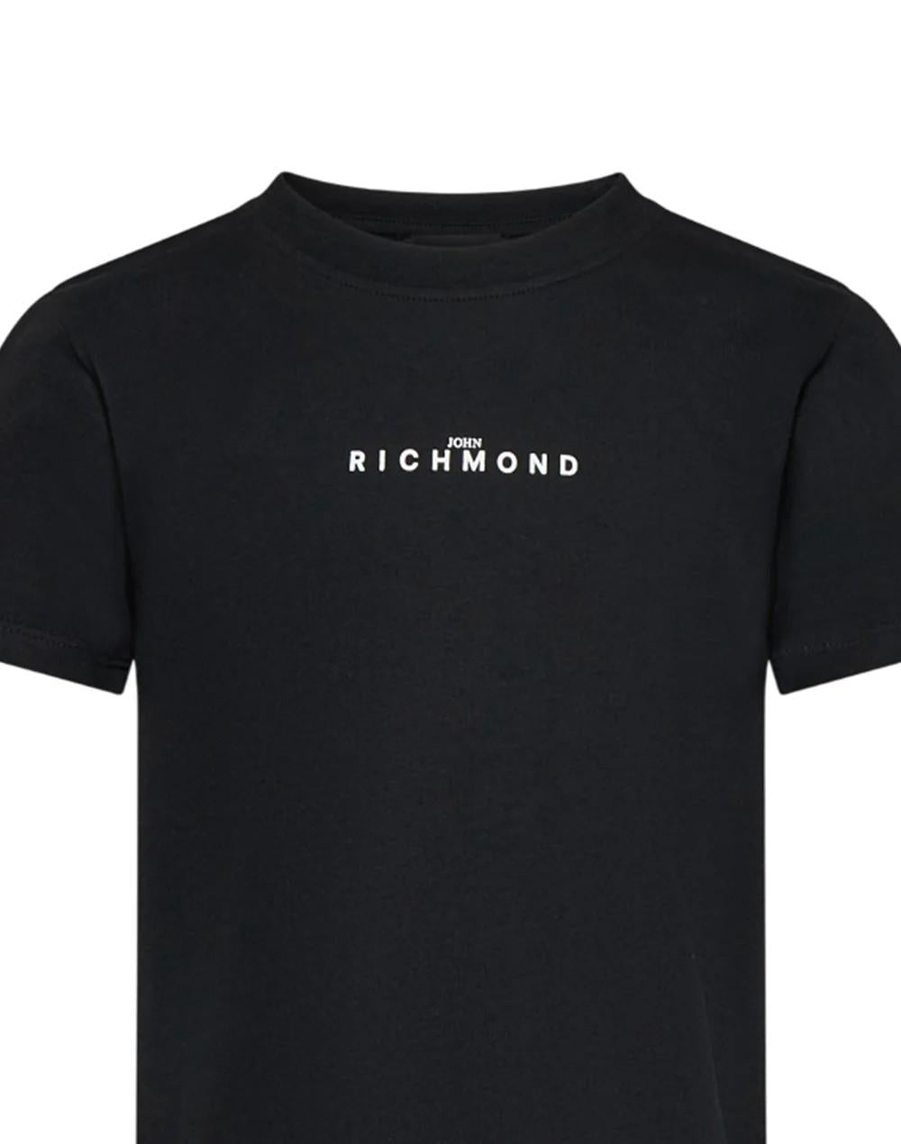 T-shirt con logo RBP26005TS BLACK RICHMOND 