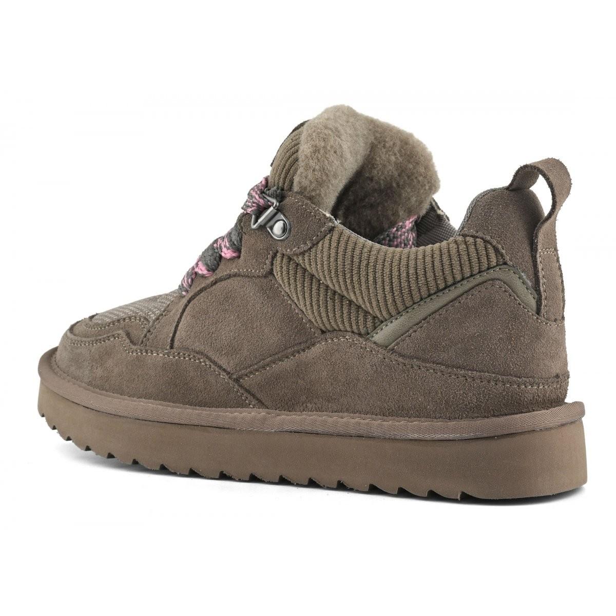 Sneaker in pelle scamosciata con lacci maxi HCYW261 TAU COLORS OF CALIFORNIA 