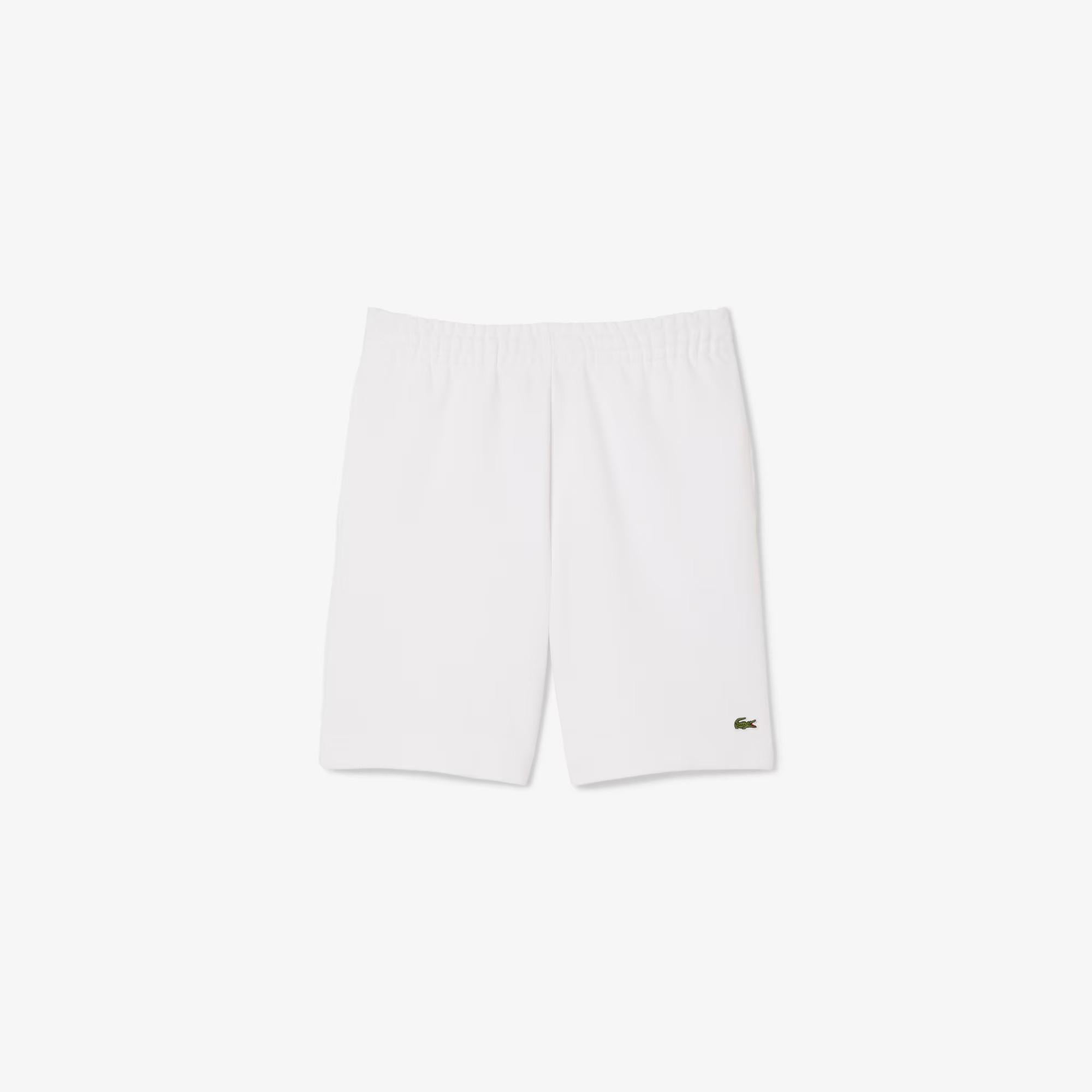 Shorts in tessuto felpato regular fit GH9860 001 LACOSTE 