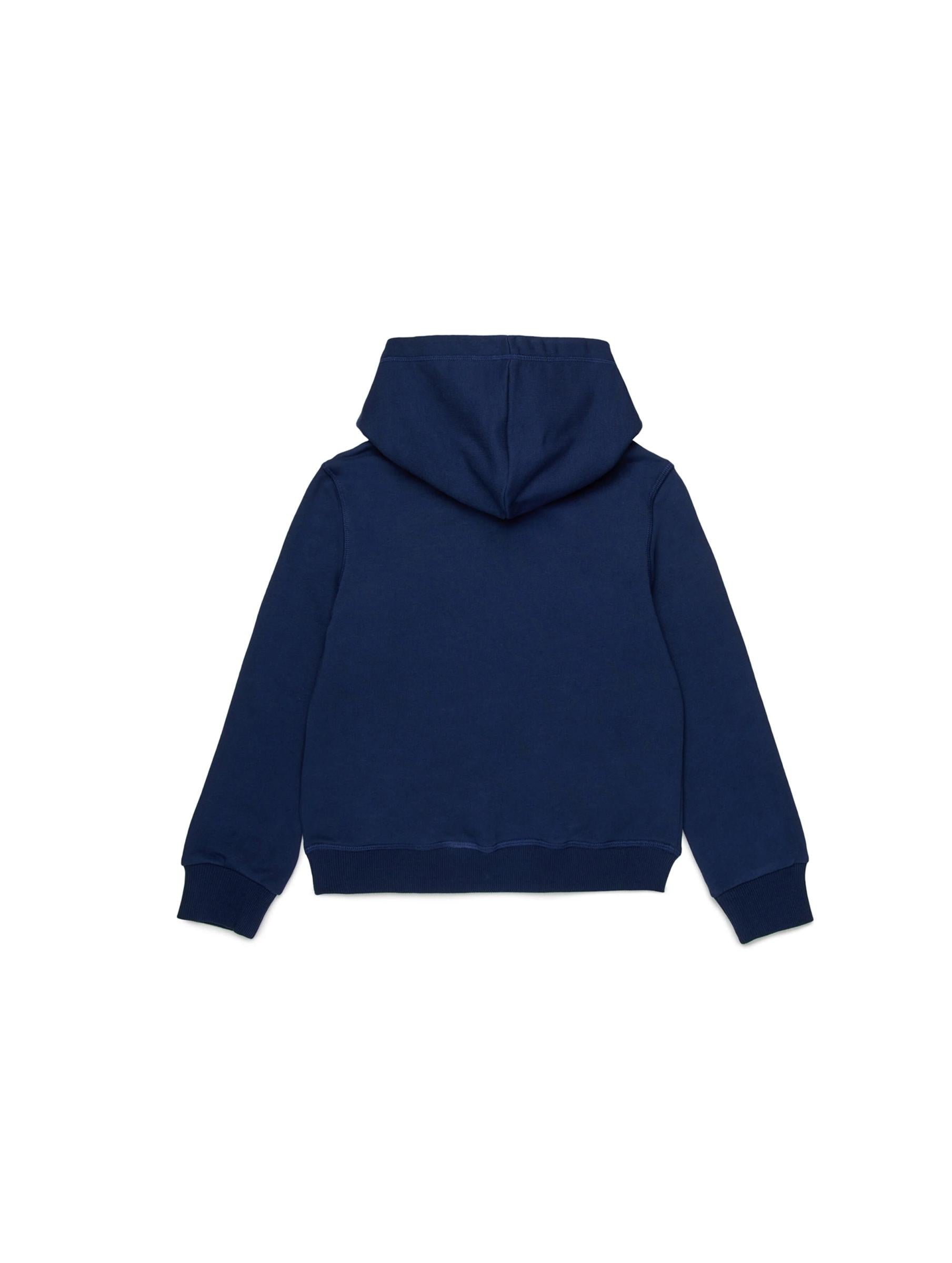 D2Kids Junior College Hoodie Blue DQ2744D0ACC DQ880 DSQUARED2 