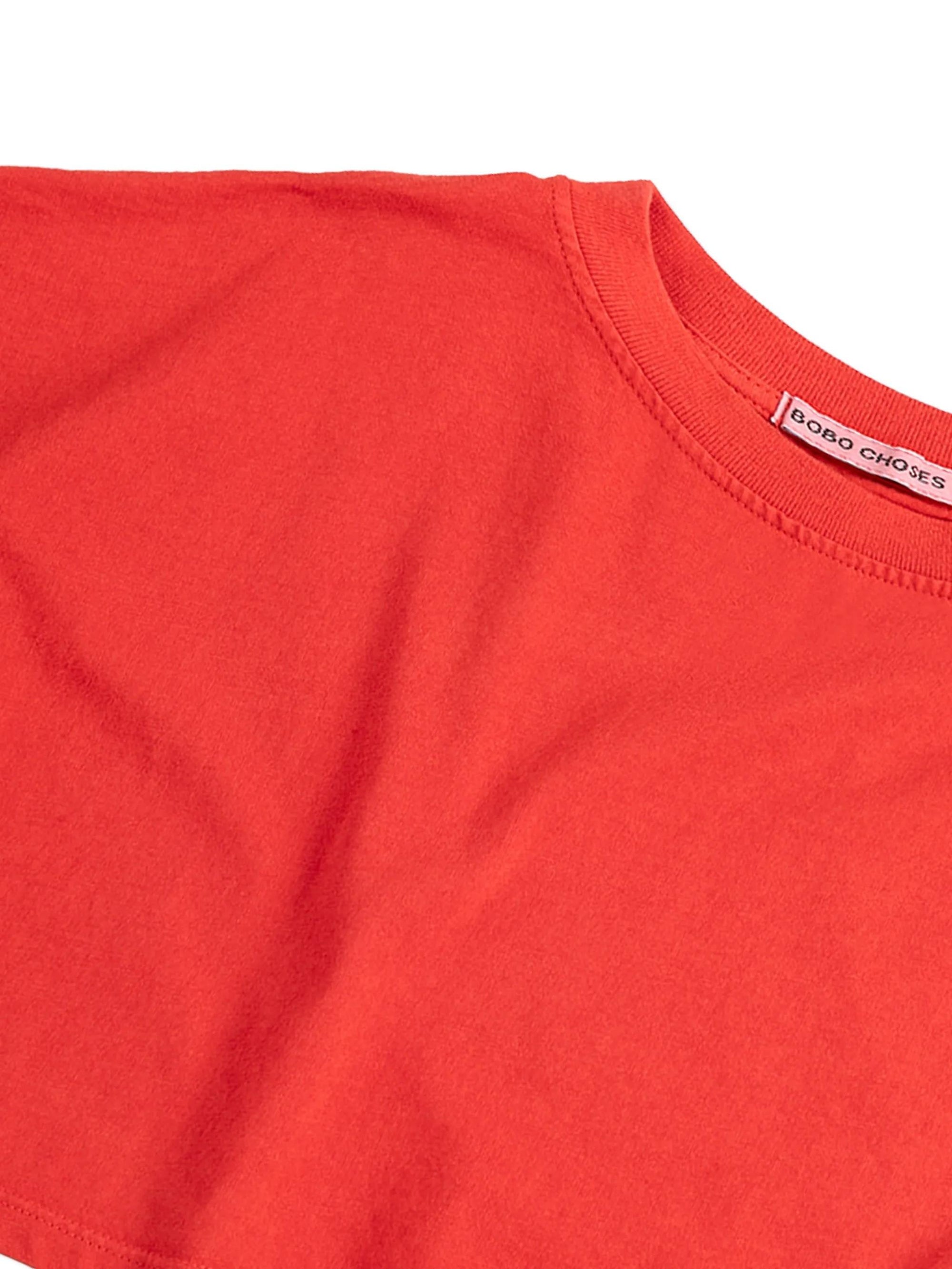 T-shirt con scritta B126AC139 611 BOBO CHOSES 