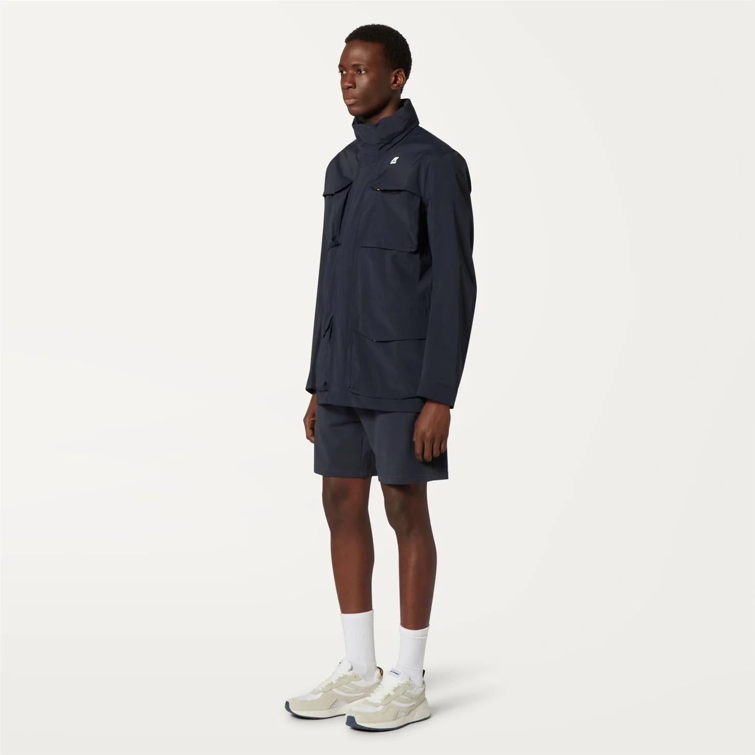 Pantaloncini sportivi unisex con elastico in vita blu K51225W K89 K-WAY 