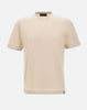 T-shirt con profili a contrasto