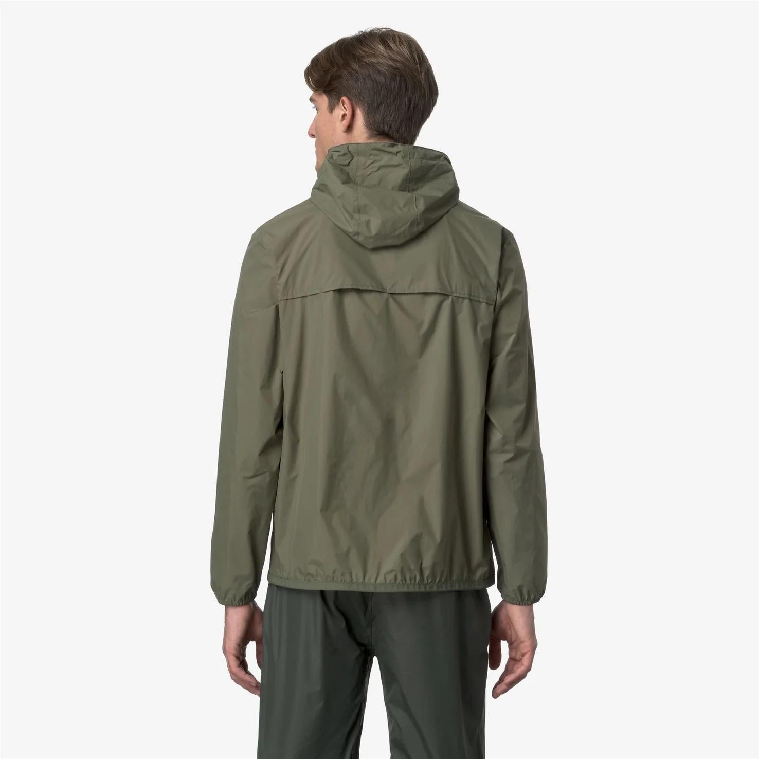 Giacca verde unisex ripiegabile K2123ZW V15 K-WAY 