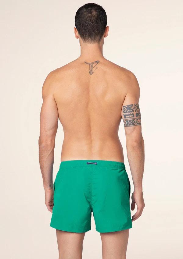 Costume da bagno stampato short fit M01BU05 GN F**K 
