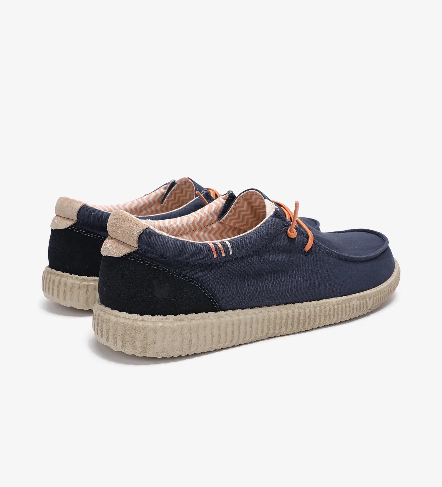 Scarpa in cotone e camoscio WP150LEDRO 15 PITAS 