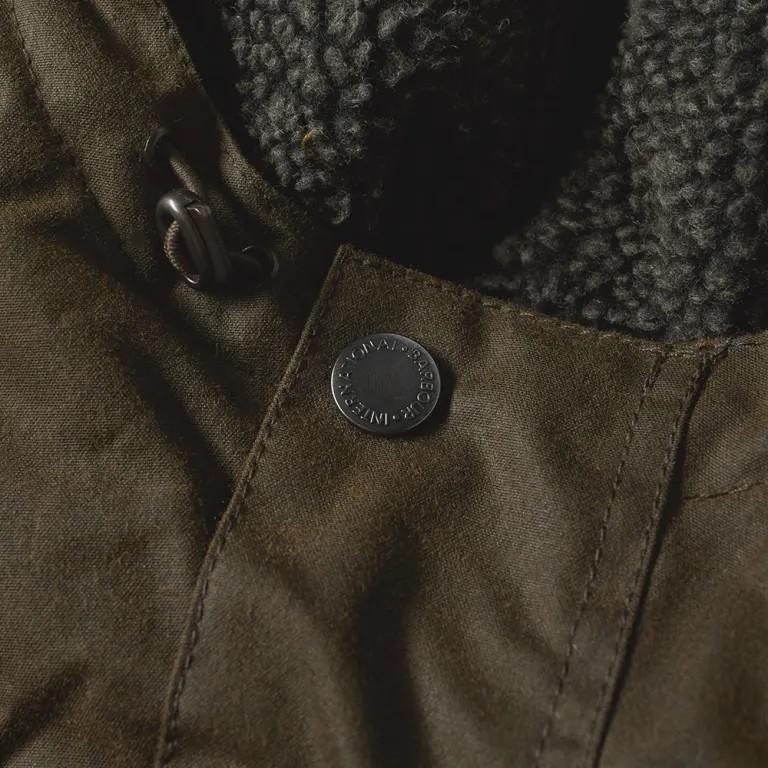 Giacca in cera Kevlar MWX1372 OL51 BARBOUR INTERNATIONAL 