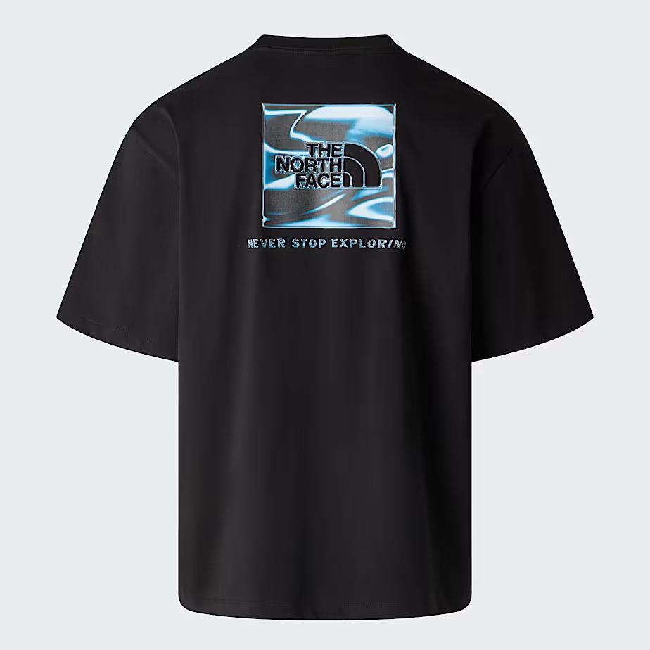T-shirt Liquid NSE Box Oversized Graphic NF0A8G9W JK31 THE NORTH FACE 