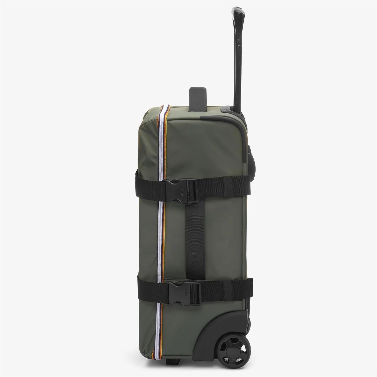 Trolley Luggage Bag Unisex Verde K2127IW Y02 K-WAY ACCESSORIES 