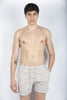Costume classico elasticizzato Comfort Light con stampa coffee shaker beige