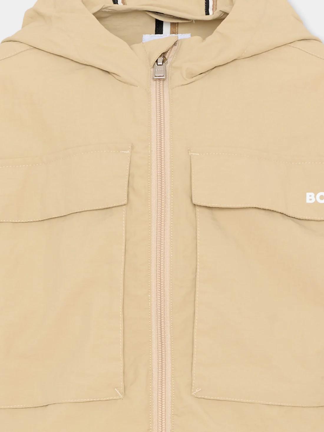 Giacche a vento con logo J52998 249B BOSS 