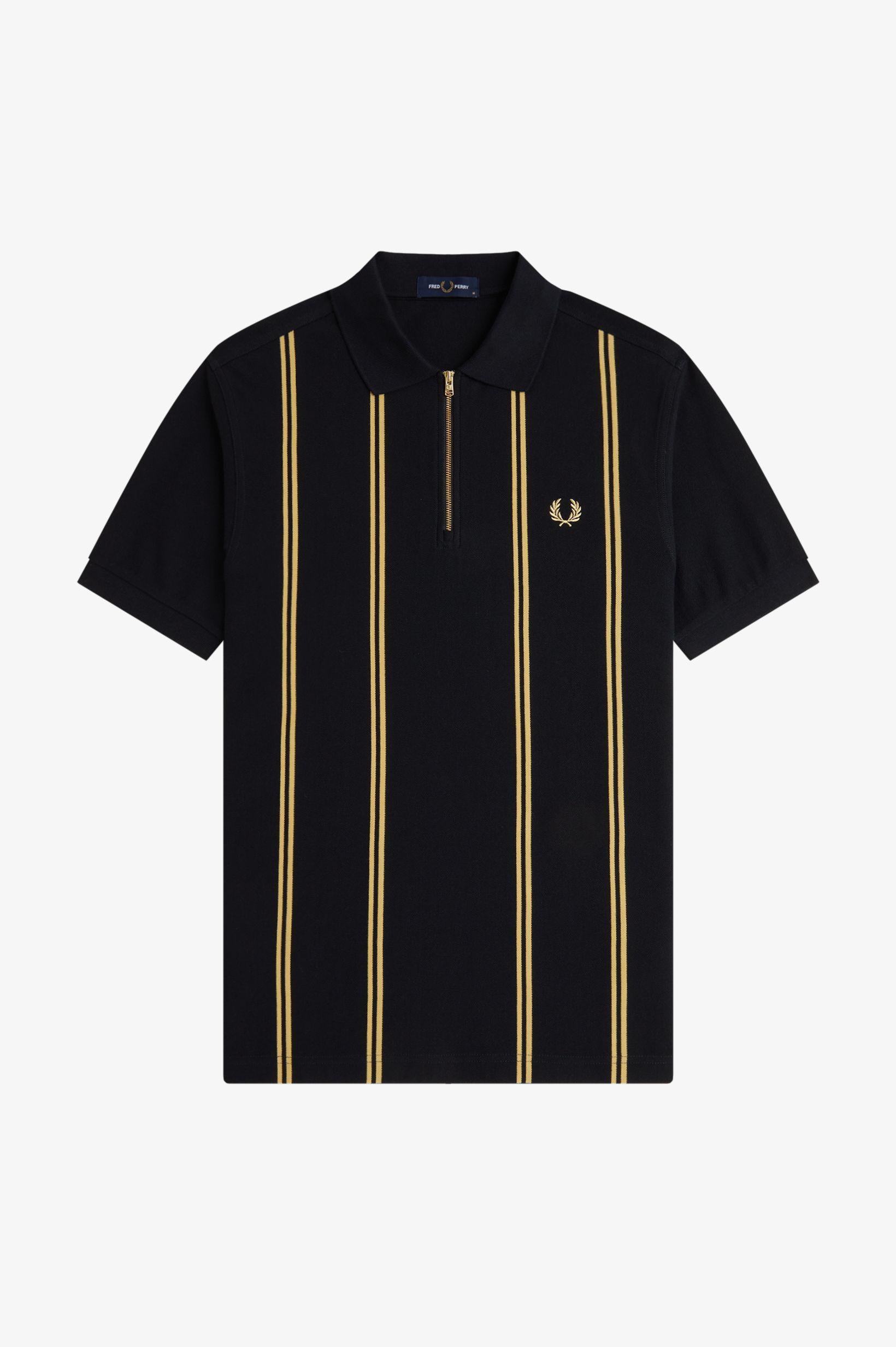Polo con riga verticale M241957 90A FRED PERRY 