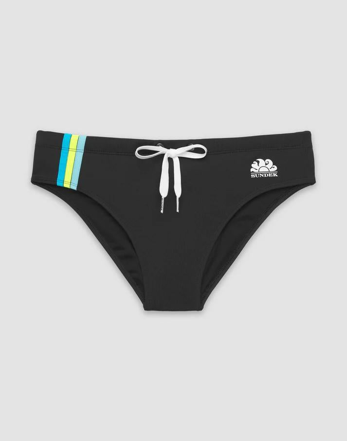 Slip mare con dettaglio tricolore M313SSL3000 00435 SUNDEK 