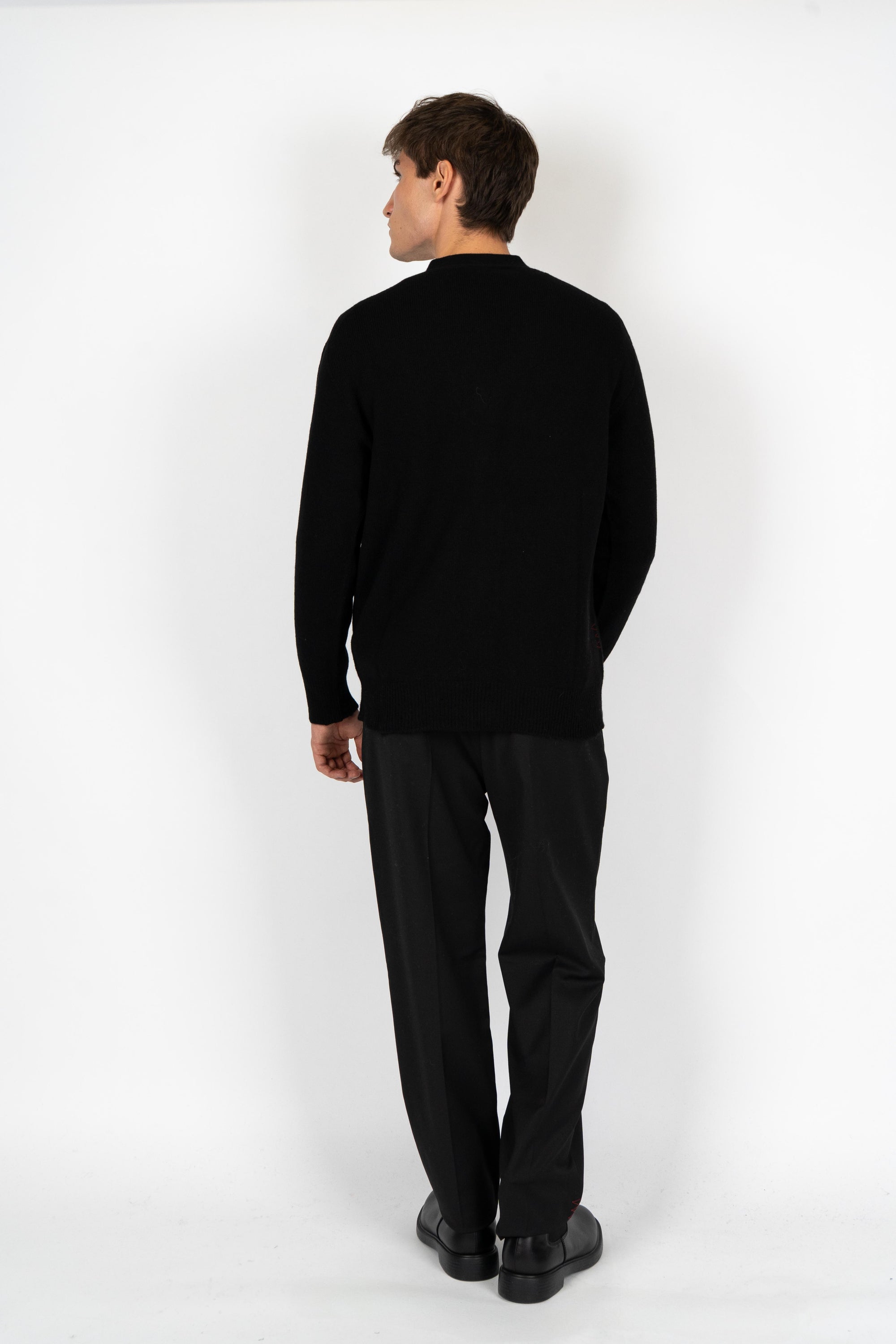 Cardigan con scollo a V B9F0116 A99 AMARANTO 