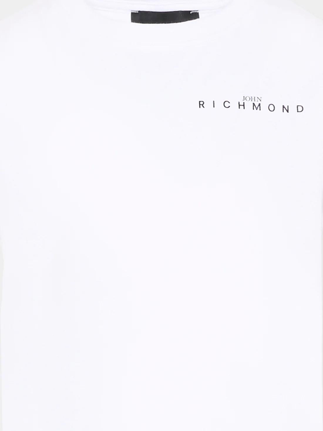 T-shirt con logo RBP26108TS WHITE RICHMOND 