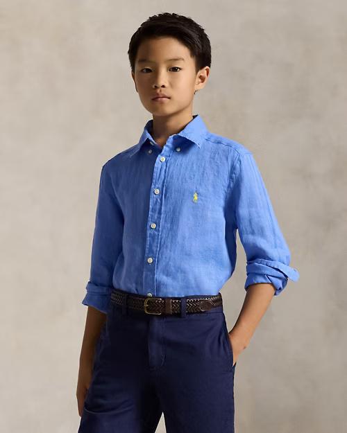 Camicia in lino 323967600 001 POLO RALPH LAUREN 
