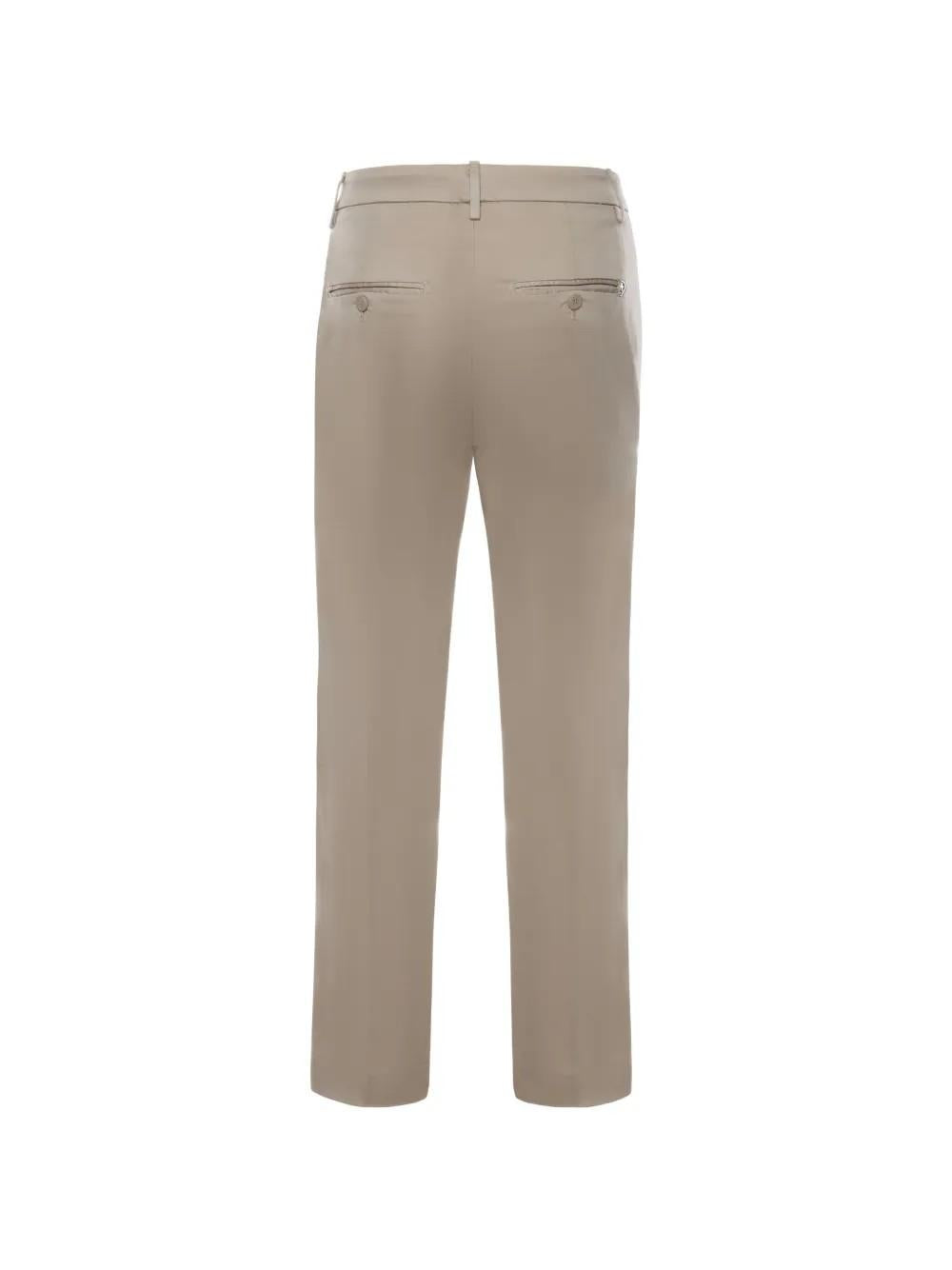 Pantaloni con tasche bordate DP576ZGS0096DPTD 010 DONDUP 