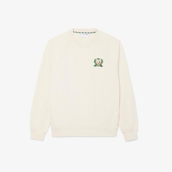 Felpa in spugna di cotone SH0028 XFJ LACOSTE 