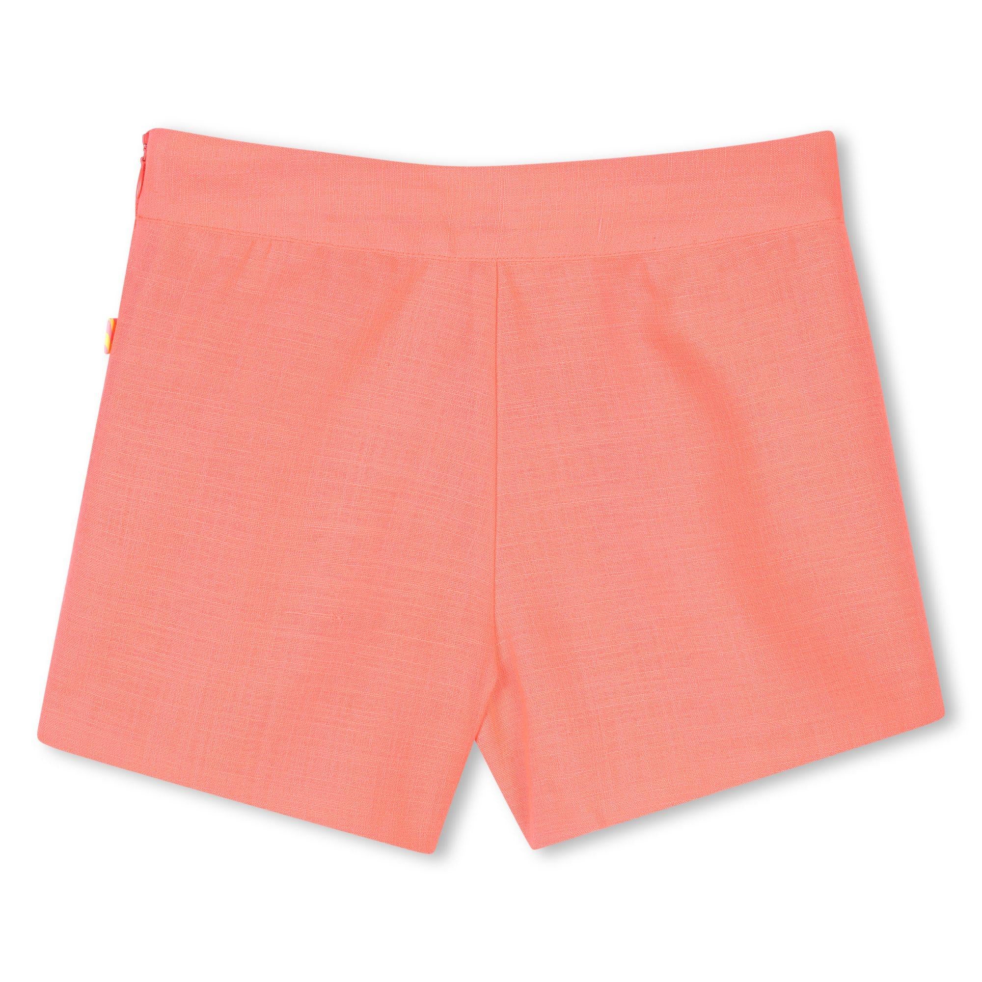 Shorts con orli ricamati U20911 41D BILLIEBLUSH 