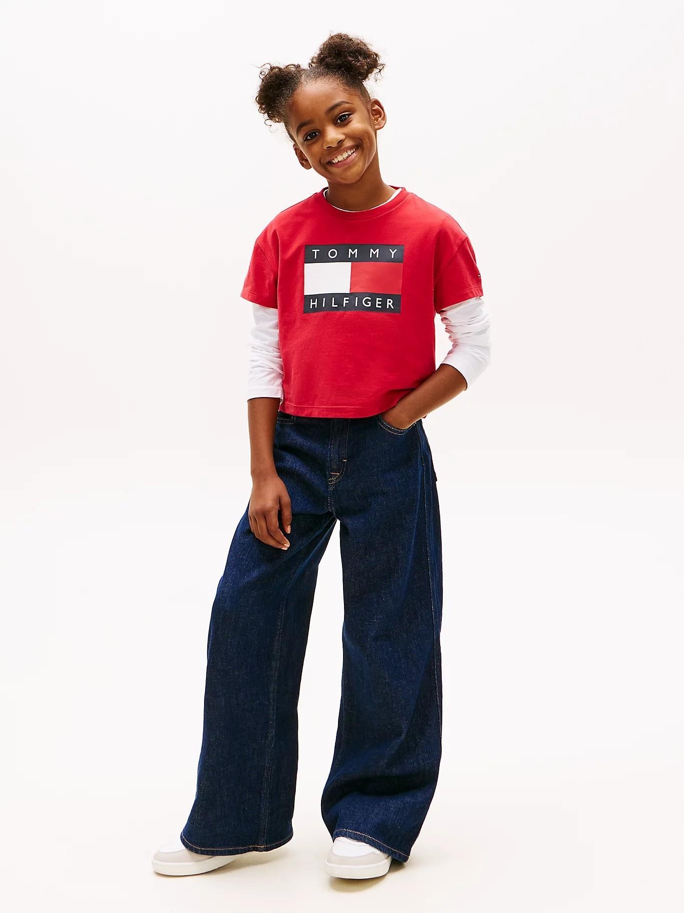 T-shirt Heritage KG0KG09289T XLG TOMMY HILFIGER 