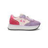 Sneaker in suede e nylon
