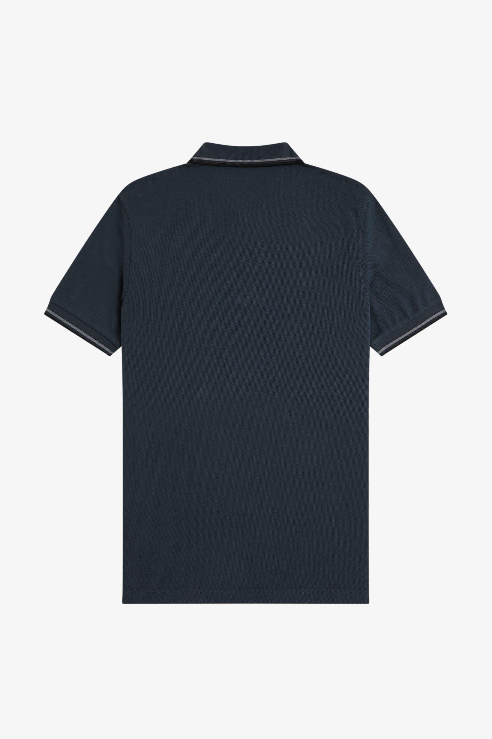 Polo con doppia riga M3600P57 01B FRED PERRY 