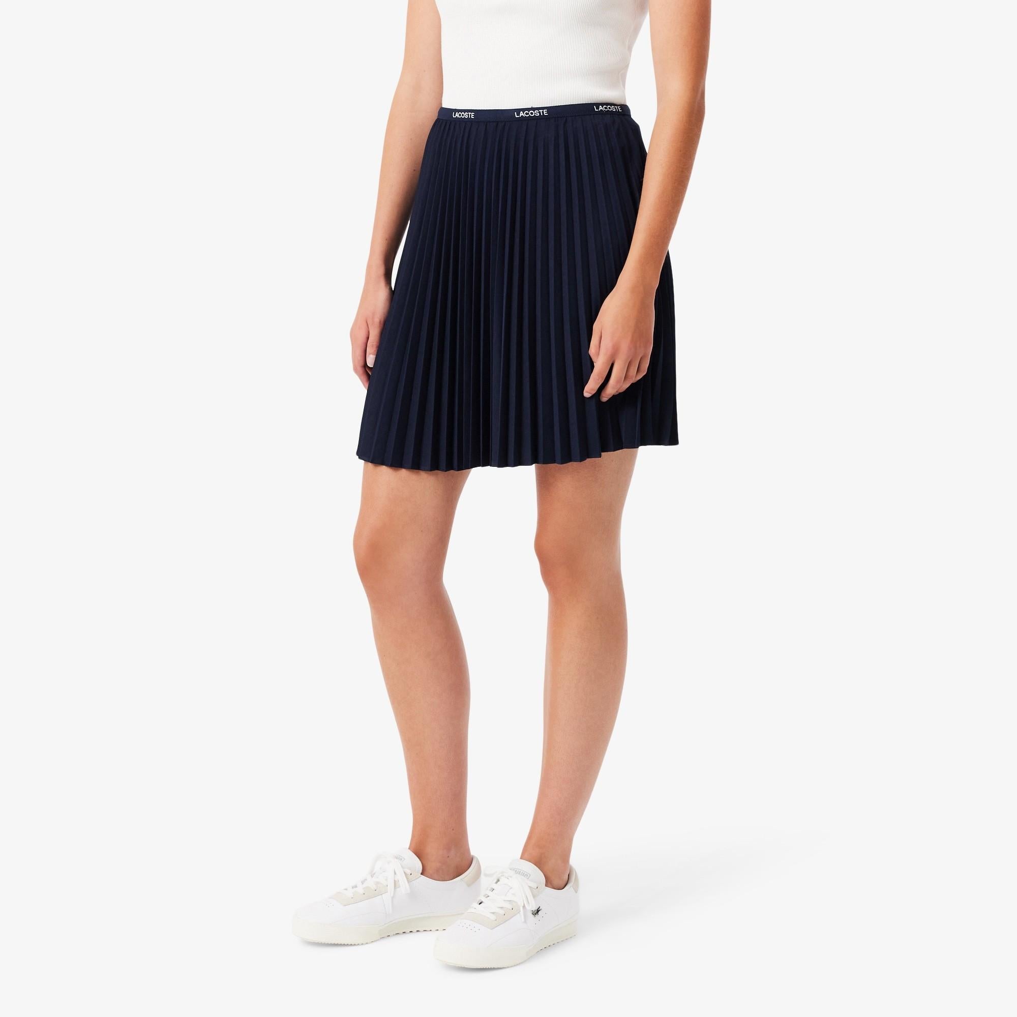 Gonna corta a pieghe JF1403 166 LACOSTE 