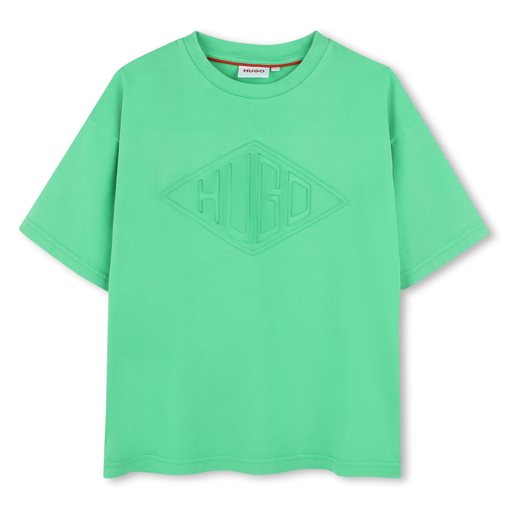 T-shirt grafica con logo G00337 67F HUGO 