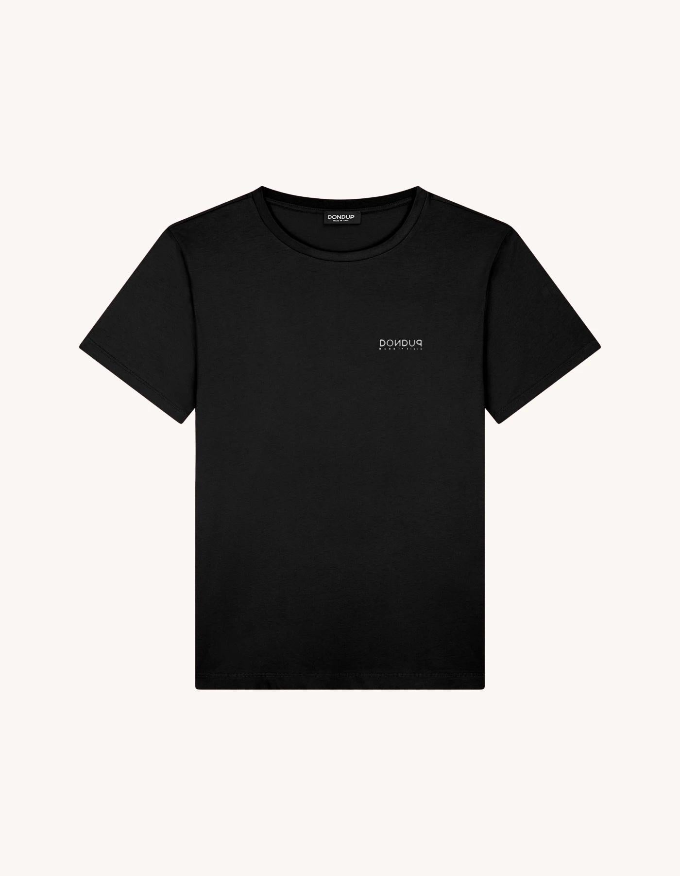 T-shirt girocollo regular US198JF0309UIT8 999 DONDUP 