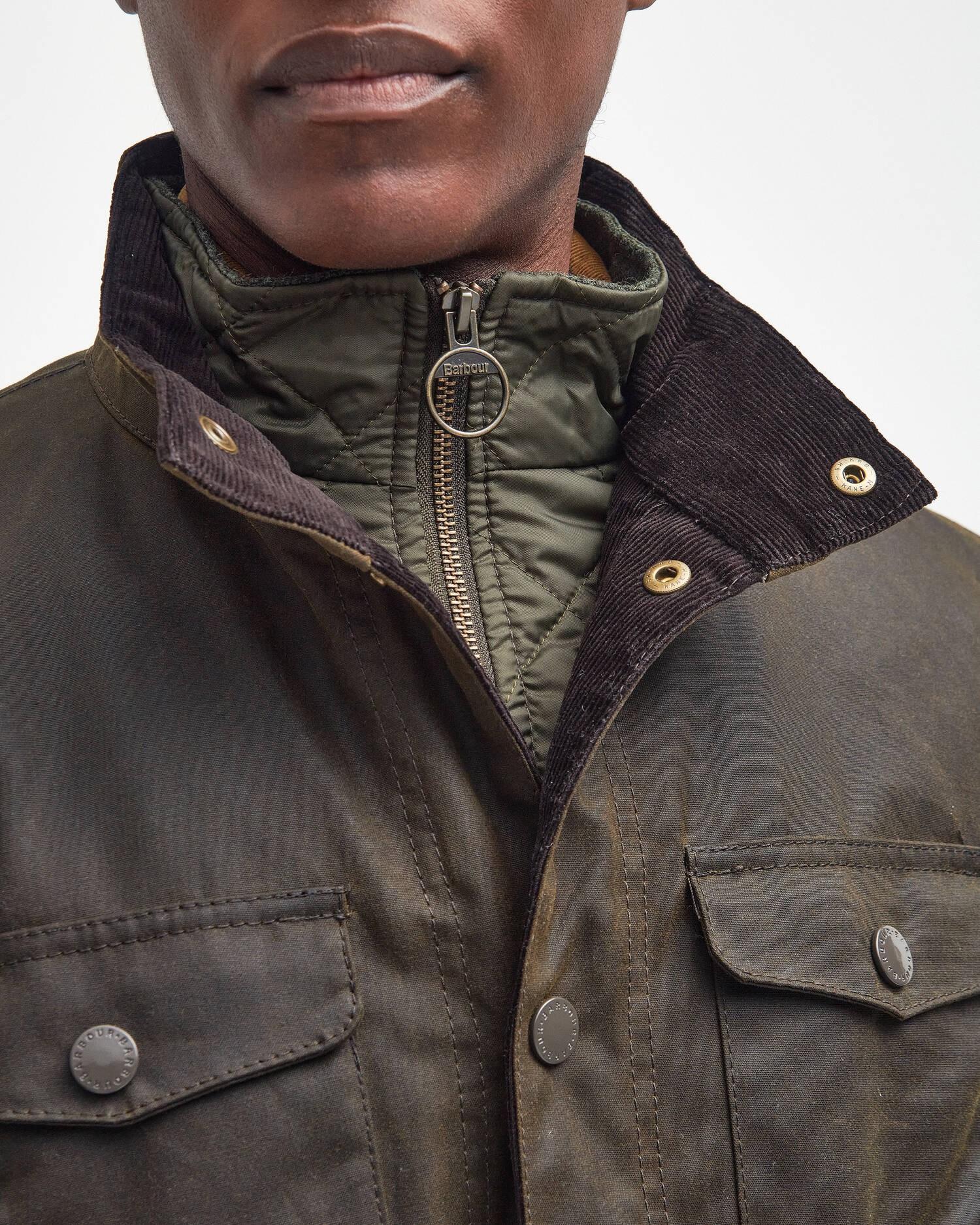 Giacca in cotone cerato Ogston MWX0700 OL51 BARBOUR 