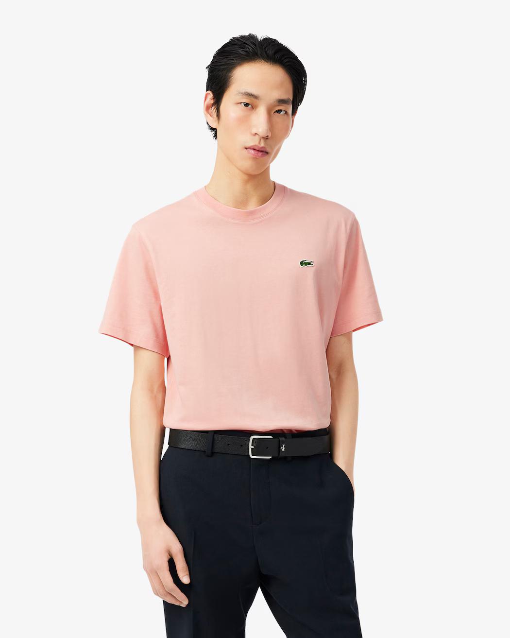 T-shirt in cotone TH7318 UI2 LACOSTE 