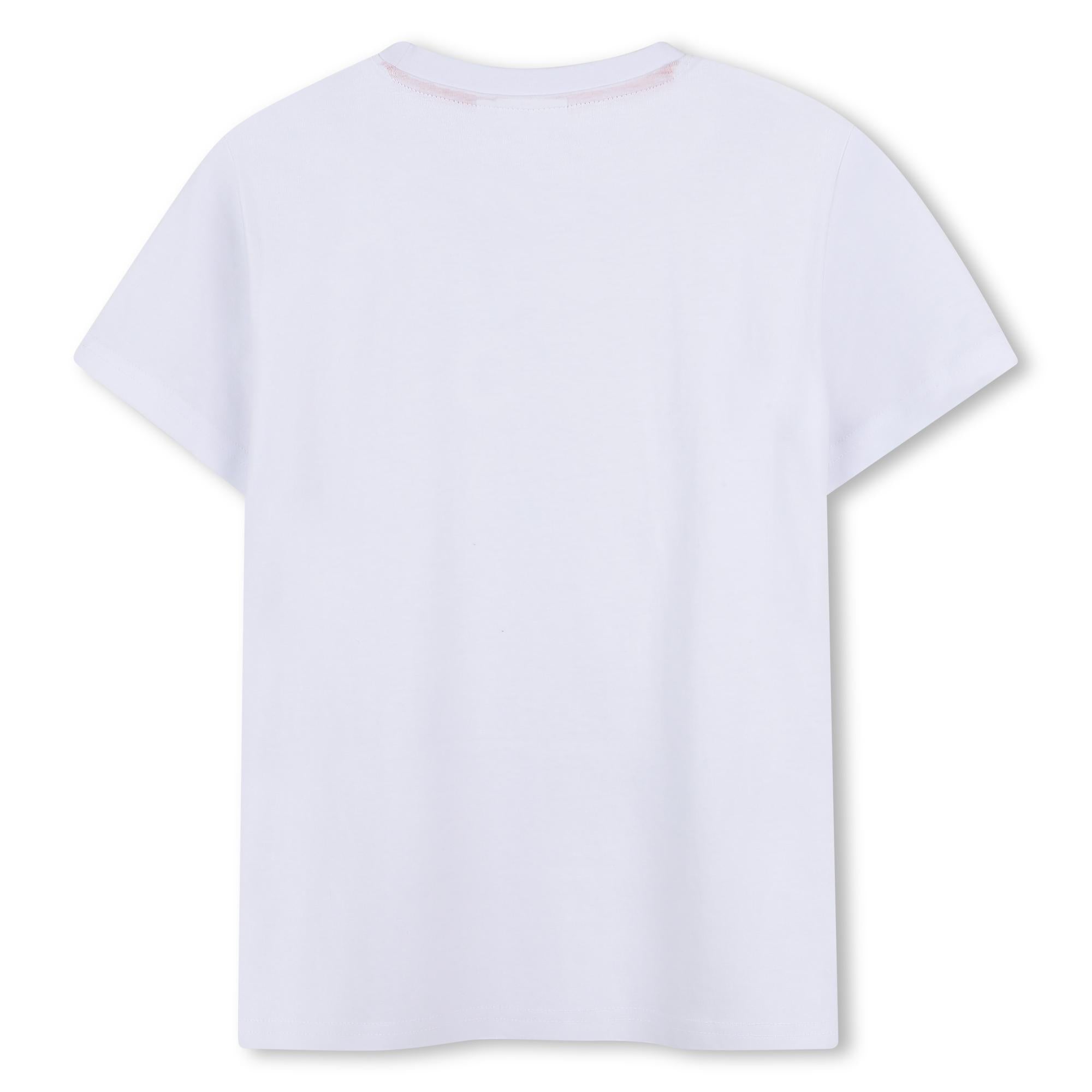 T-shirt con stampa logo scomposto G00335 10P HUGO 