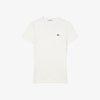 Slim fit ribbed cotton T-shirt