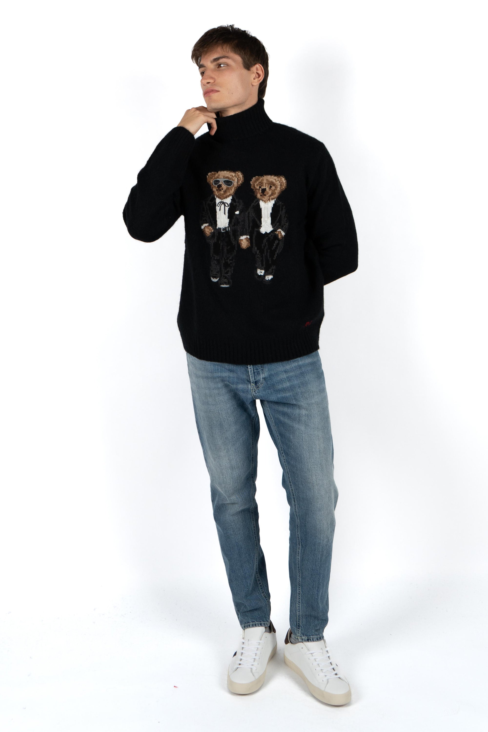 Maglia Ralph & Ricky Tuxedo Polo Bear 710982141 001 POLO RALPH LAUREN 