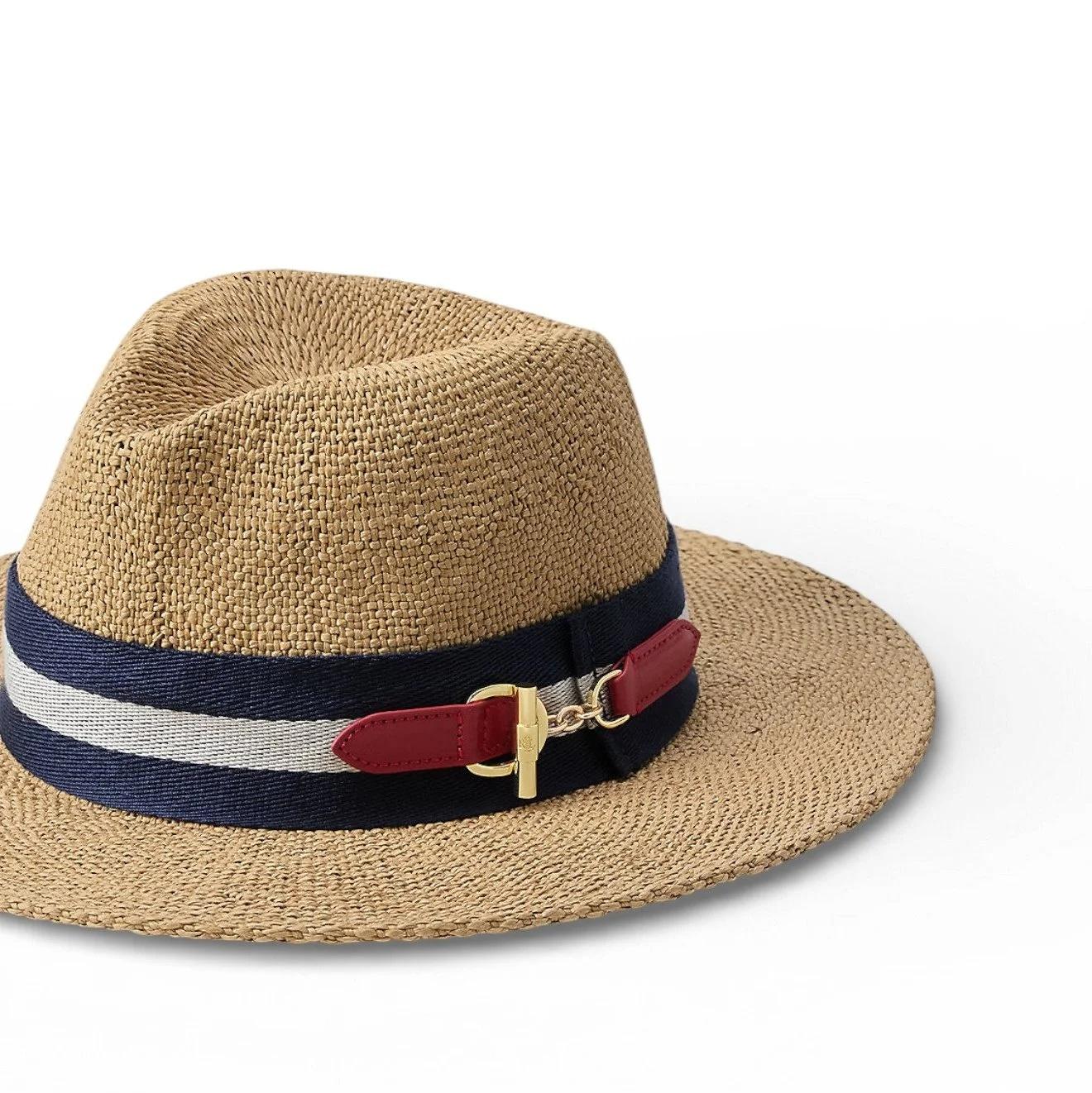 Cappello Fedora in paper straw 454P14393 001 LAUREN ACCESSORIES 