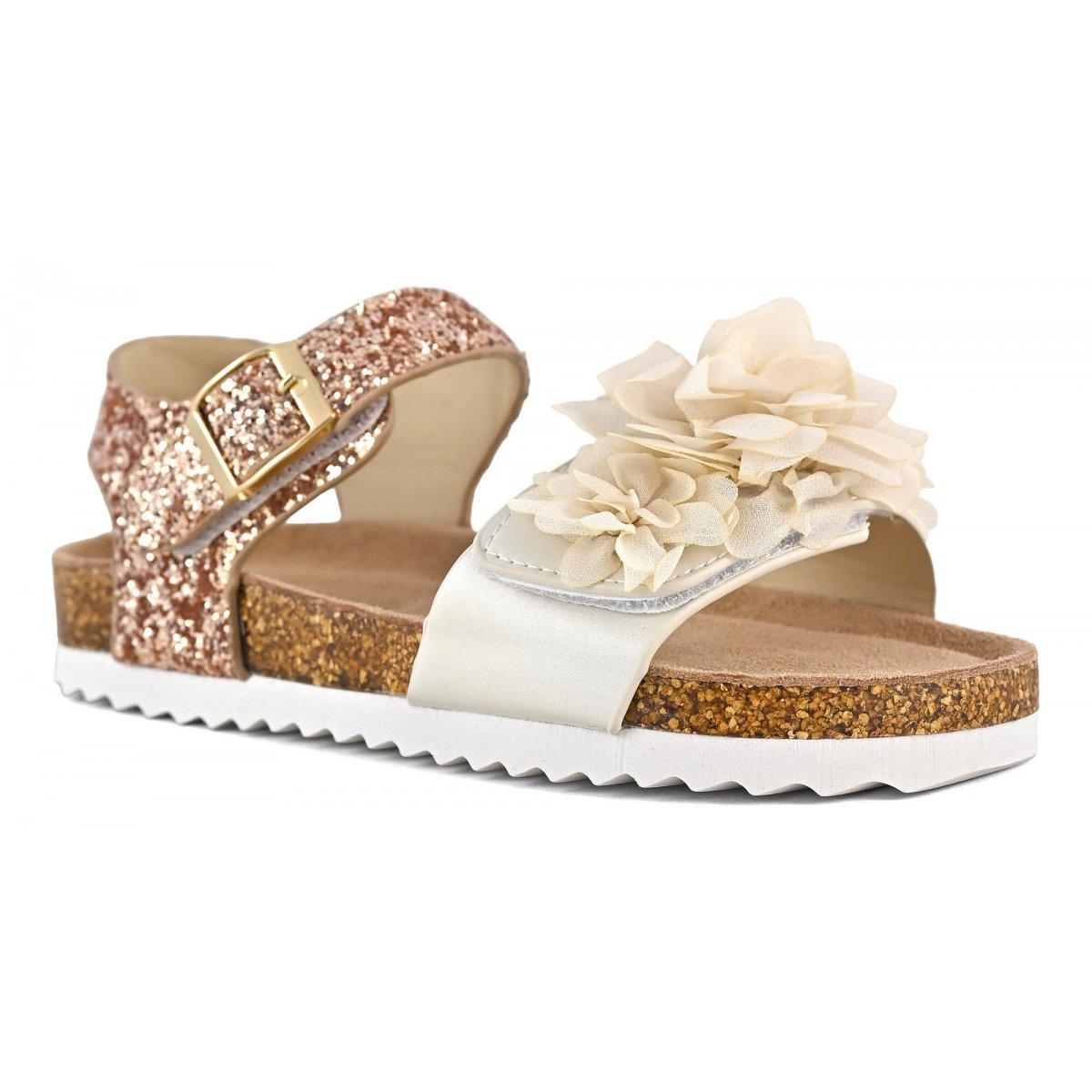 Sandalo con fiori HC2406 NAT COLORS OF CALIFORNIA 