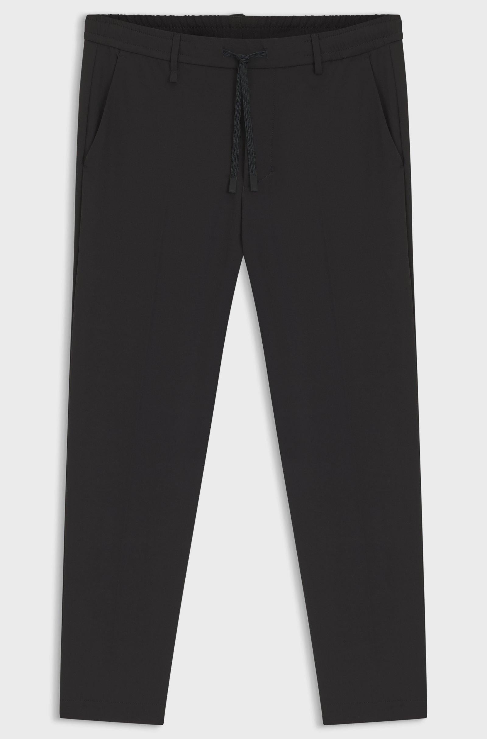 Pantaloni a taglio stretto con finitura idrorepellente 50538179 001 BOSS 