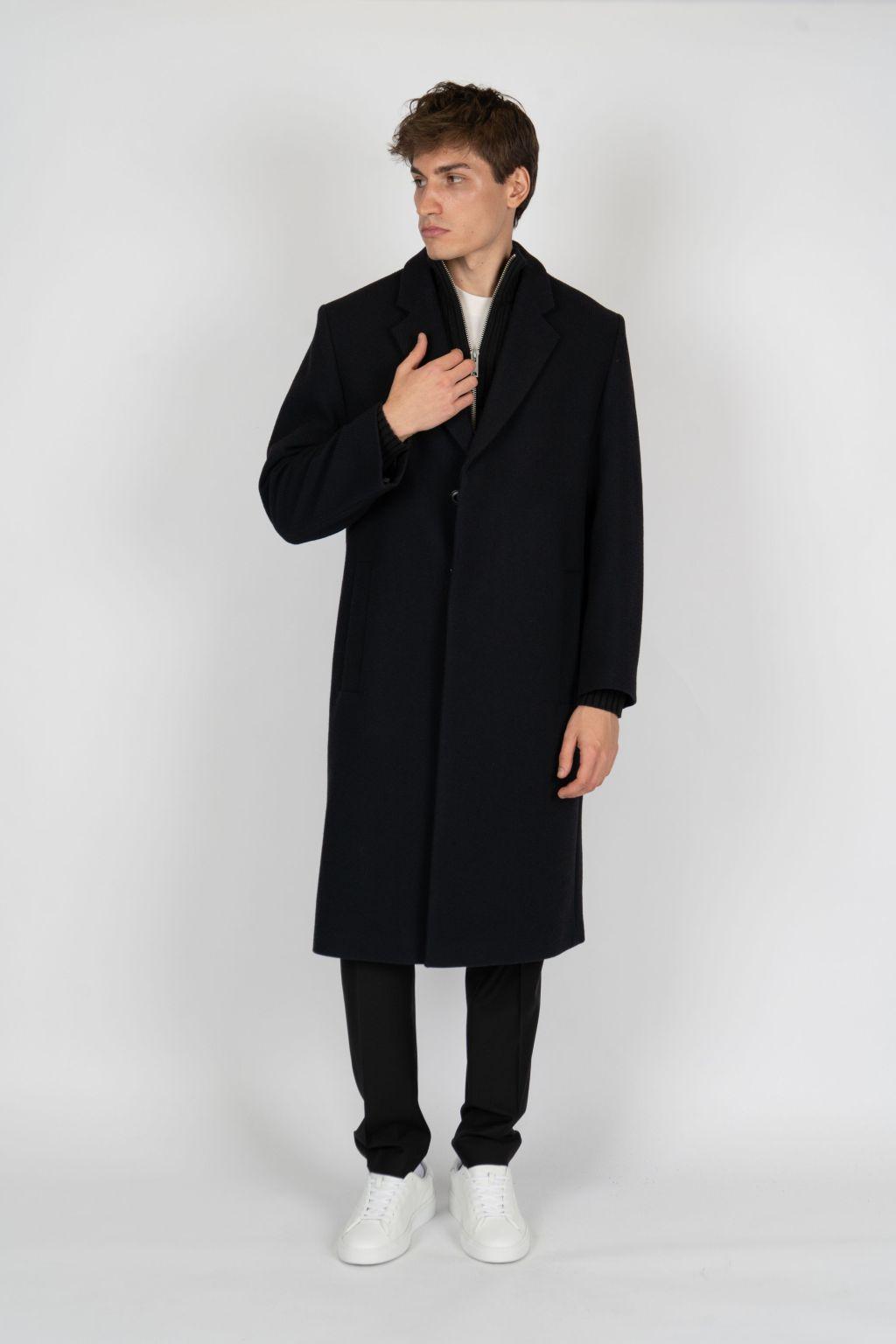 Cappotto con gilet interno trapuntato 50546546 001 HUGO 